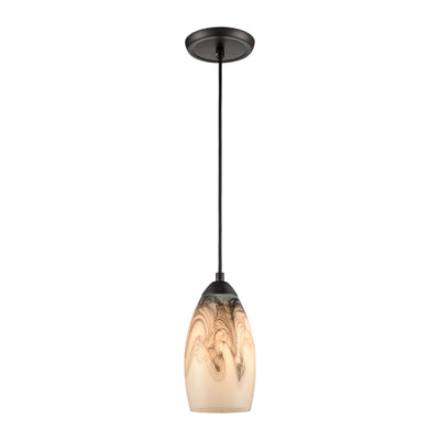 Corey 5'' Wide 1-Light Mini Pendant - Matte Black