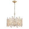 Equilibrium 19'' Wide 5-Light Chandelier - Matte Gold