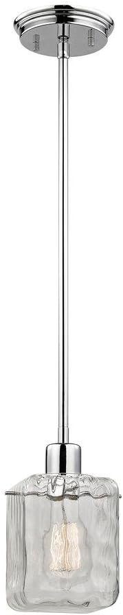 Morgan 4.5'' Wide 1-Light Mini Pendant - Polished Chrome