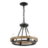 Ramsey 16'' Wide 4-Light Chandelier - Matte Black