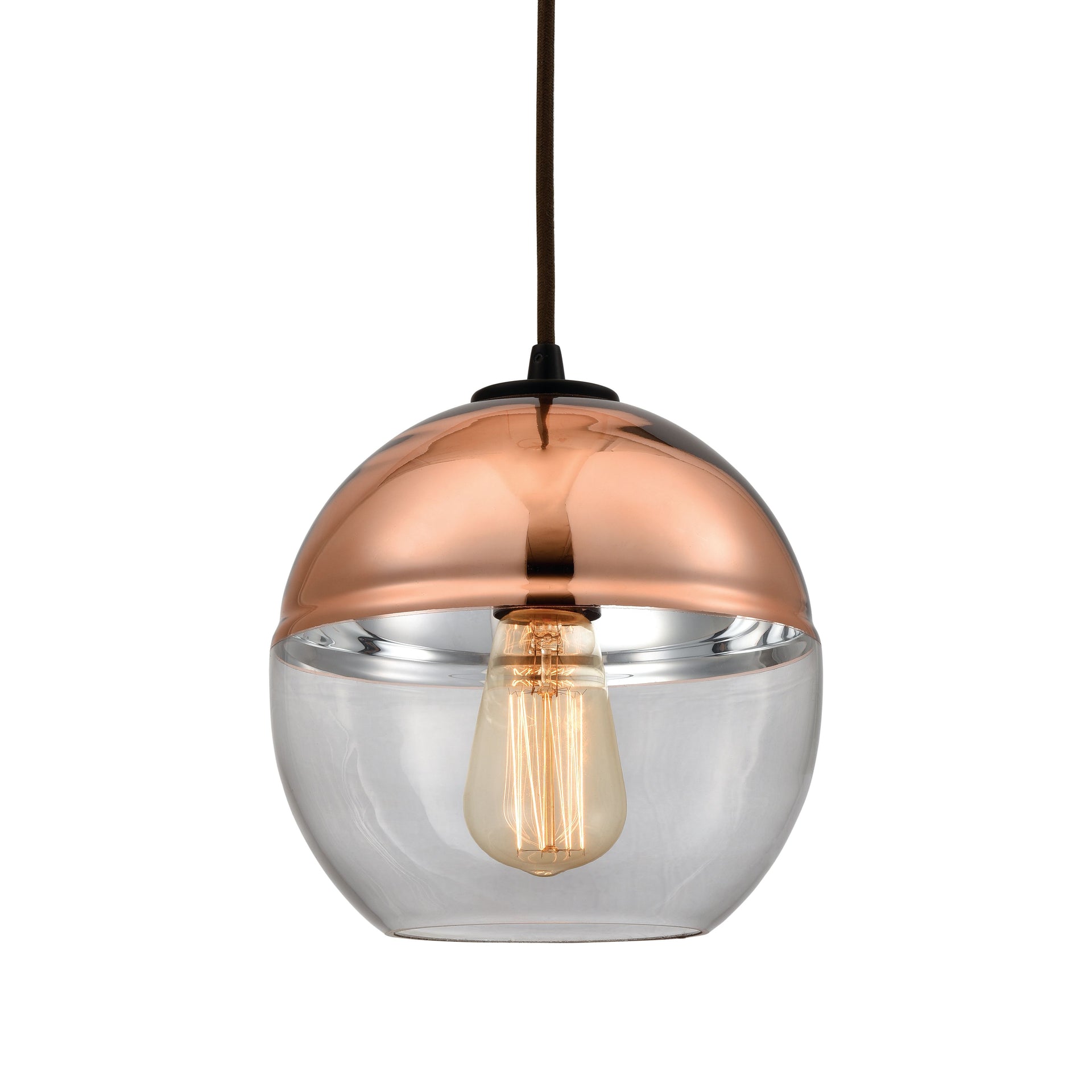 Revelo 8'' Wide 1-Light Mini Pendant - Oil Rubbed Bronze