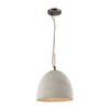 Urban Form 12'' Wide 1-Light Mini Pendant - Black Nickel