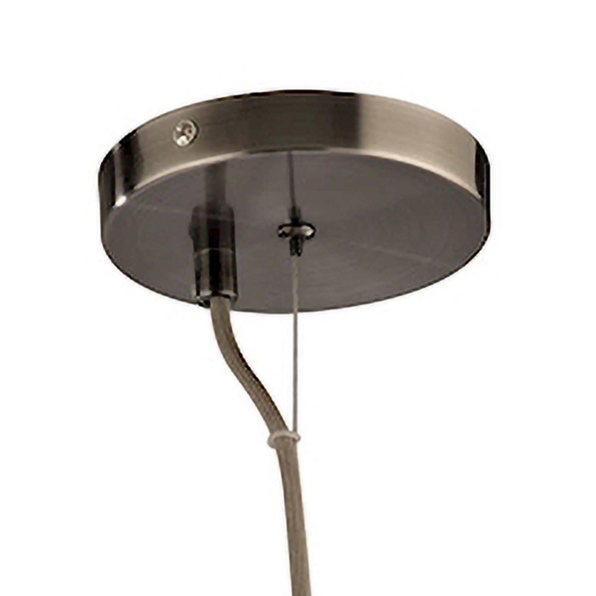 Urban Form 12'' Wide 1-Light Mini Pendant - Black Nickel