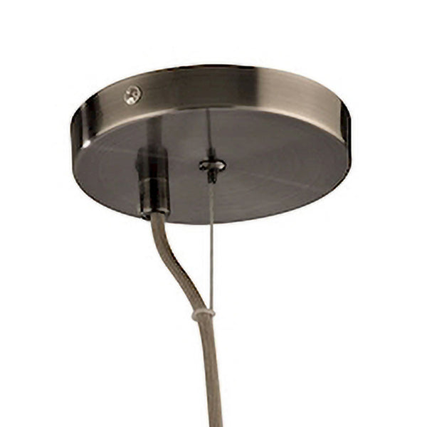 Urban Form 12'' Wide 1-Light Mini Pendant - Black Nickel
