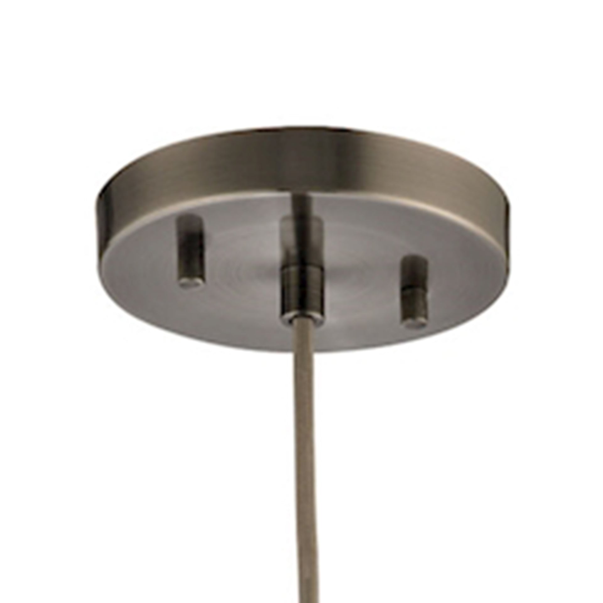 Urban Form 6'' Wide 1-Light Mini Pendant - Black Nickel