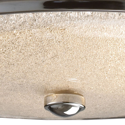 Salena 13'' Wide 2-Light Flush Mount - Polished Chrome