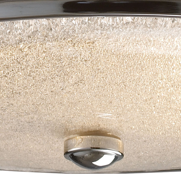 Salena 13'' Wide 2-Light Flush Mount - Polished Chrome