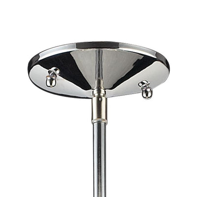 Refraction 26'' Wide 6-Light Chandelier - Polished Chrome