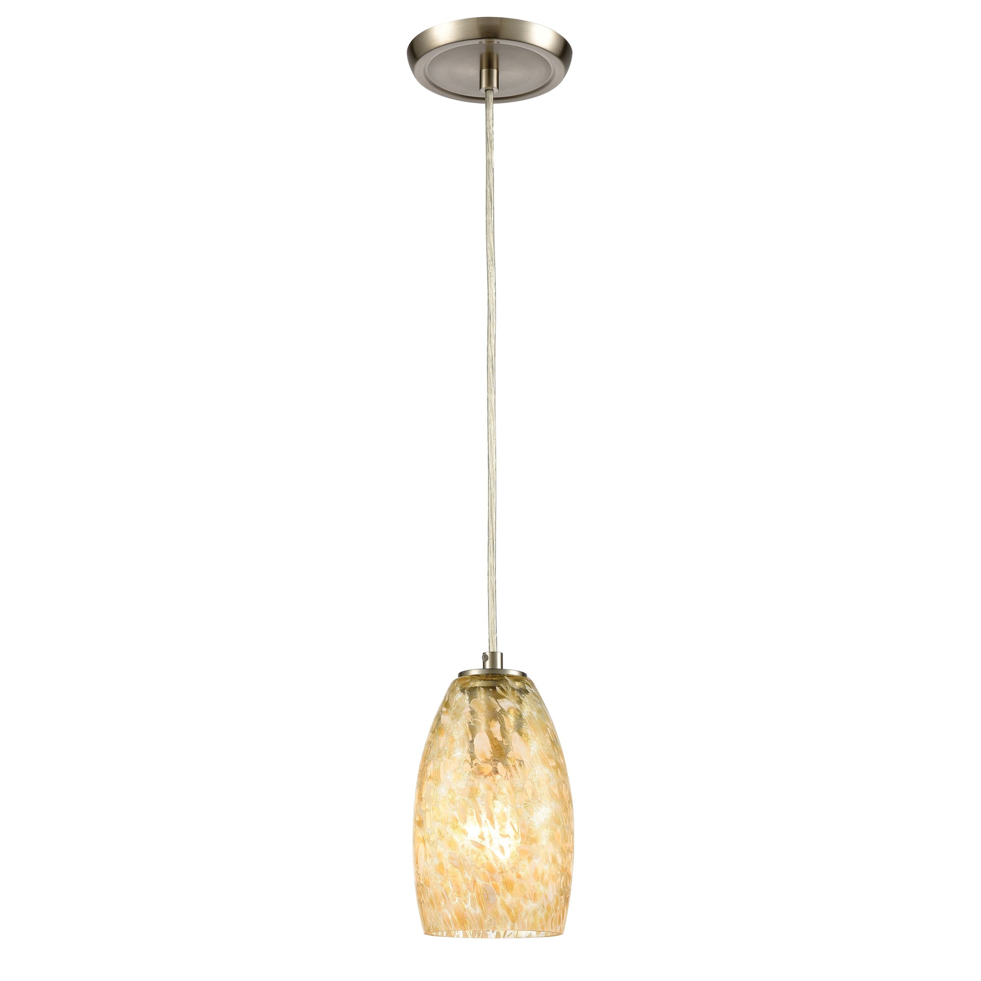 Golden Pasture 5'' Wide 1-Light Mini Pendant - Gold