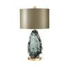 Clara Glass Table Lamp | Living Room & Lounge Lighting - A / 38x38x64cm