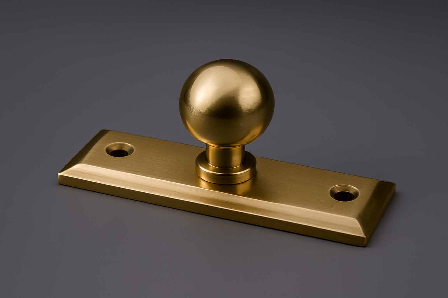 Classic Cabinet Pulls with Backplate - Antique Brass