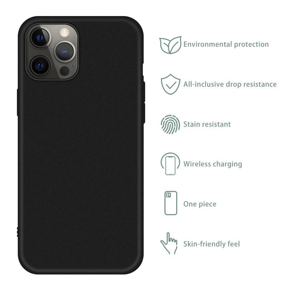 Classic Black Business Men Phone Case for iphone 14 13 Pro Max 13pro Case For iPhone 13pro Max Cover Silicone Case for iPhone 14 plus 12 11 Flexible Protective iPhone Case