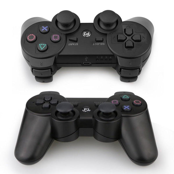 Classic Blue Bluetooth Wireless Joystick Gamepad Controller Compatible With PC Monitor Laptop