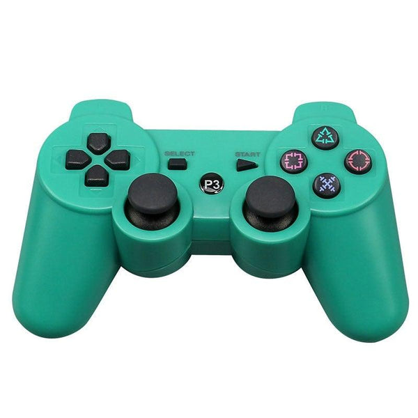 Classic Blue Bluetooth Wireless Joystick Gamepad Controller Compatible With PC Monitor Laptop