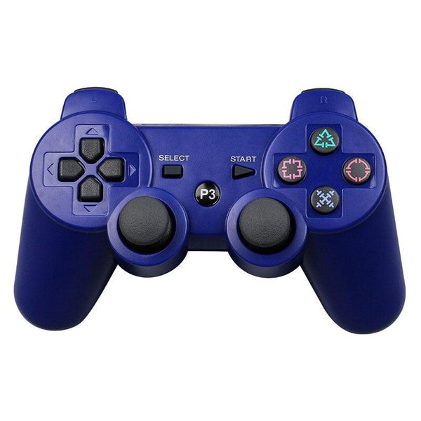 Classic Blue Bluetooth Wireless Joystick Gamepad Controller Compatible With PC Monitor Laptop