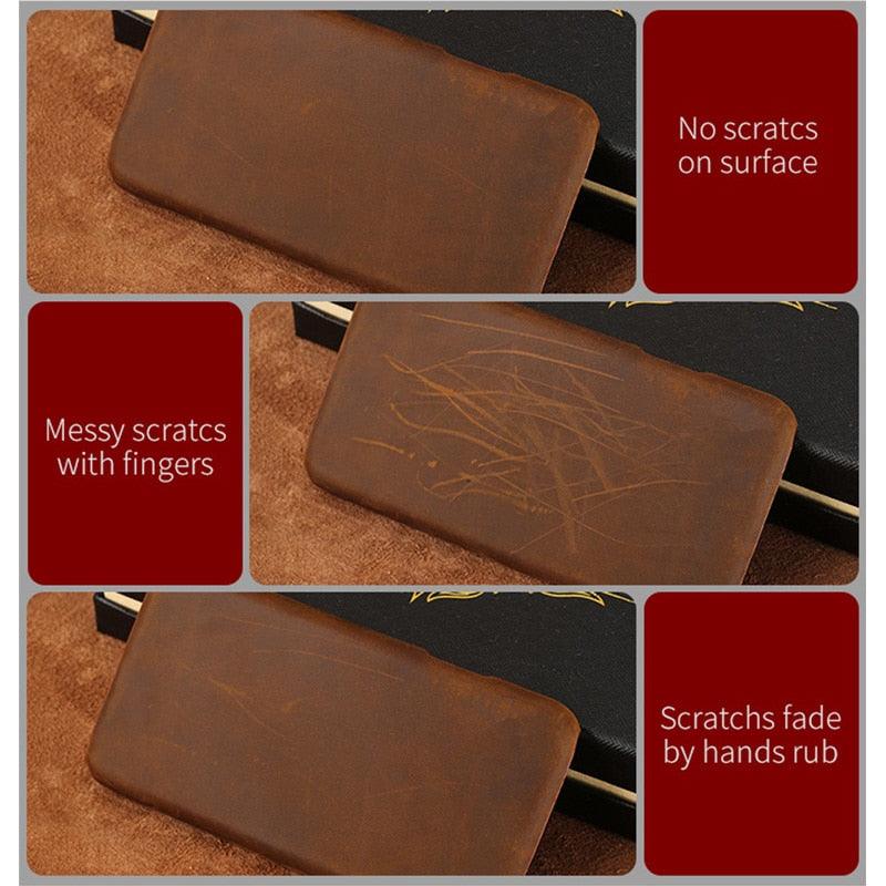 Classic Brown Genuine Leather Phone Case for iPhone 13 14 Pro Max 12 Mini 11 12 Pro Max Leather Cover Bumper Phone Case Compatible With iPhone Genuine Leather Slim Back Cover