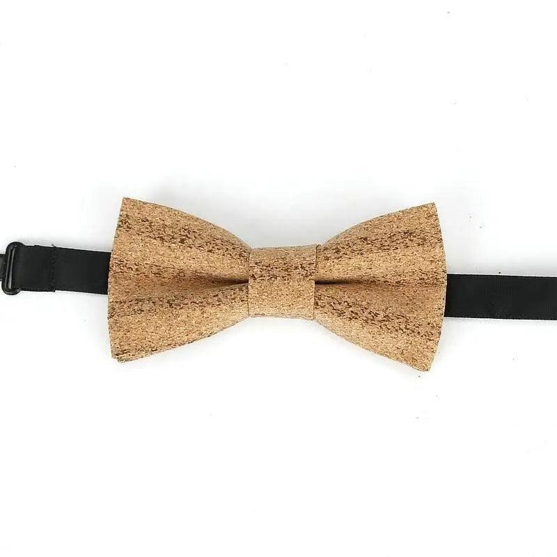 Classic Children Striped Elegant New Bow Tie Cute Kids Design Boys Brown Color Printed Bowties