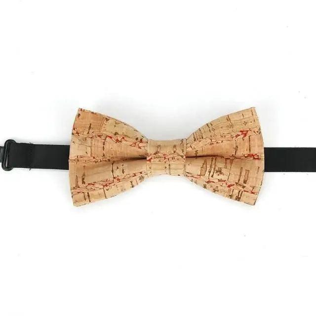 Classic Children Striped Elegant New Bow Tie Cute Kids Design Boys Brown Color Printed Bowties
