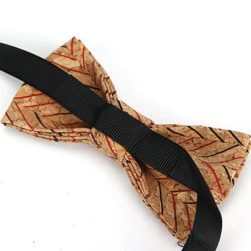 Classic Children Striped Elegant New Bow Tie Cute Kids Design Boys Brown Color Printed Bowties