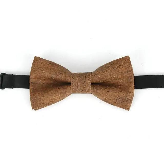 Classic Children Striped Elegant New Bow Tie Cute Kids Design Boys Brown Color Printed Bowties