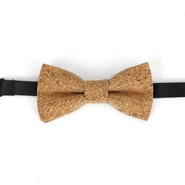 Classic Children Striped Elegant New Bow Tie Cute Kids Design Boys Brown Color Printed Bowties