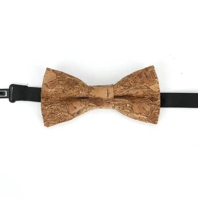 Classic Children Striped Elegant New Bow Tie Cute Kids Design Boys Brown Color Printed Bowties