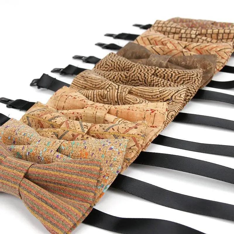 Classic Children Striped Elegant New Bow Tie Cute Kids Design Boys Brown Color Printed Bowties