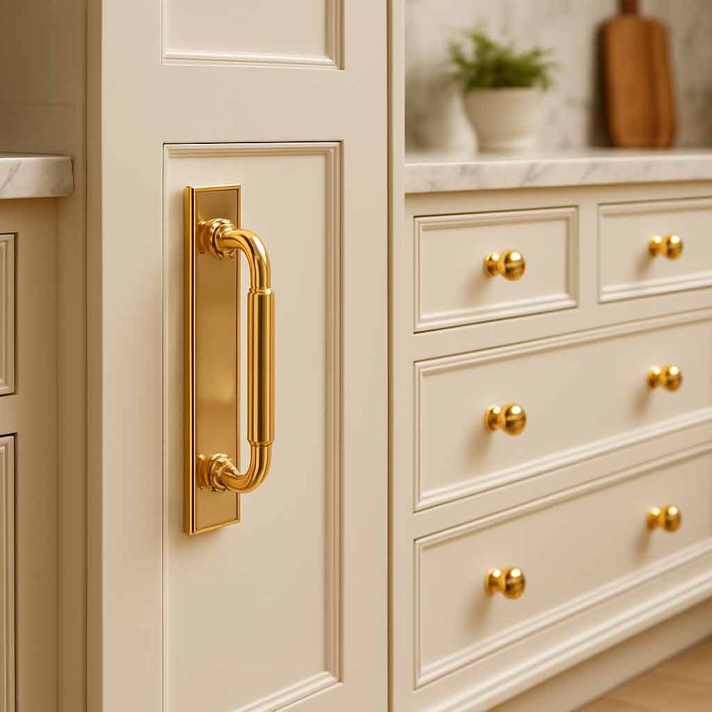 Classic Cabinet Pulls - Unlacquered Brass Polished