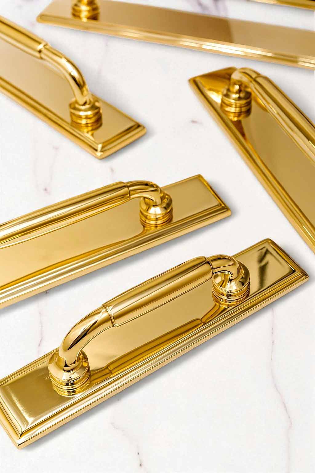 Classic Cabinet Pulls - Unlacquered Brass Polished