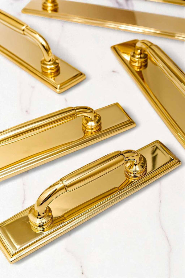 Classic Cabinet Pulls - Unlacquered Brass Polished