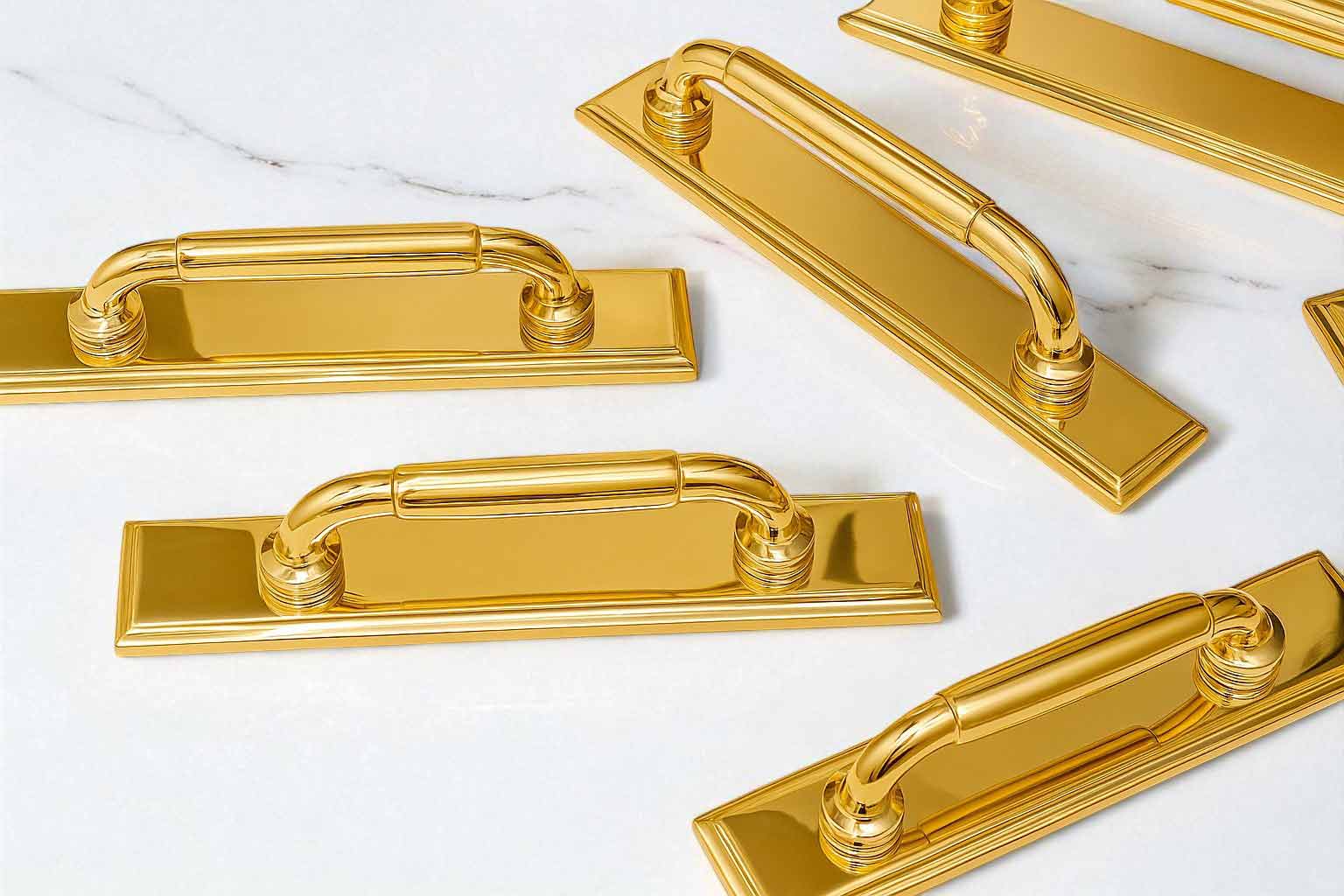 Classic Cabinet Pulls - Unlacquered Brass Polished