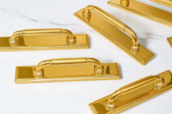 Classic Cabinet Pulls - Unlacquered Brass Polished