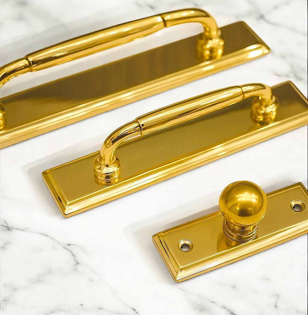 Classic Cabinet Pulls - Unlacquered Brass Polished