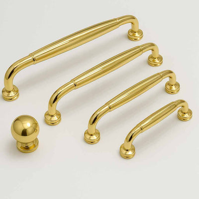 Classic Cabinet Pulls - Unlacquered Brass Polished