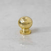 Classic Cabinet Pulls - Unlacquered Brass Polished - Knob 1"