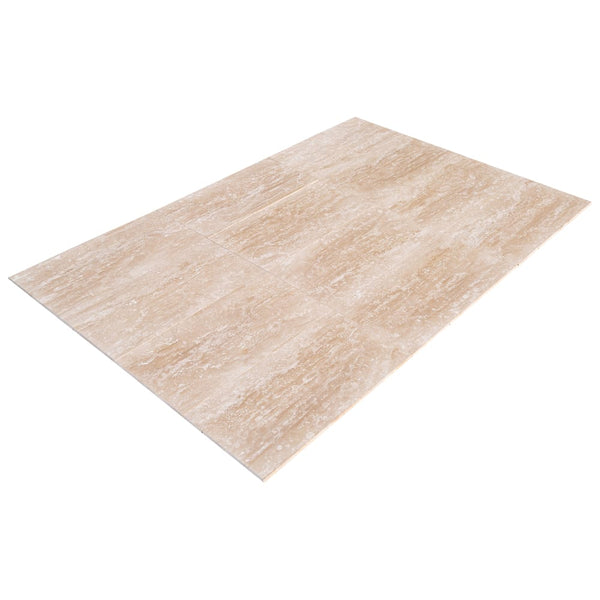 Classic Light Vein-cut Travertine Floor and Wall Tile 12