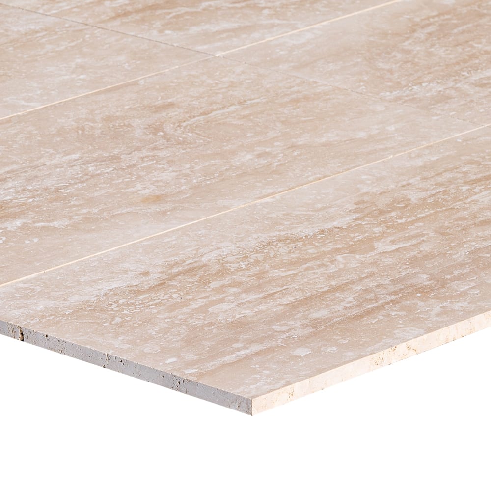 Classic Light Vein-cut Travertine Floor and Wall Tile 12