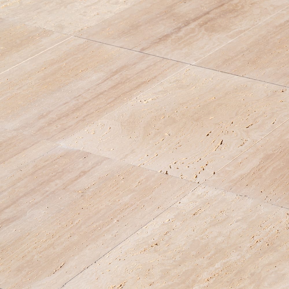 Classic Light Vein-cut Travertine Floor and Wall Tile 12