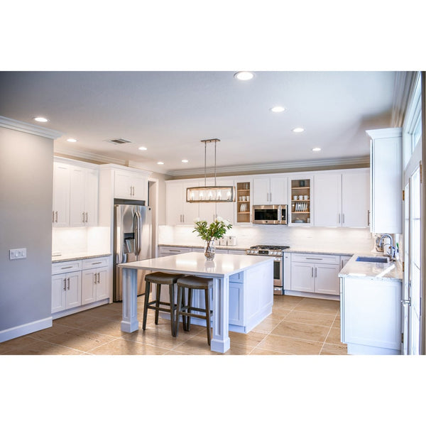 Classic Light Vein-cut Travertine Floor and Wall Tile 12