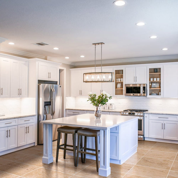 Classic Light Vein-cut Travertine Floor and Wall Tile 12