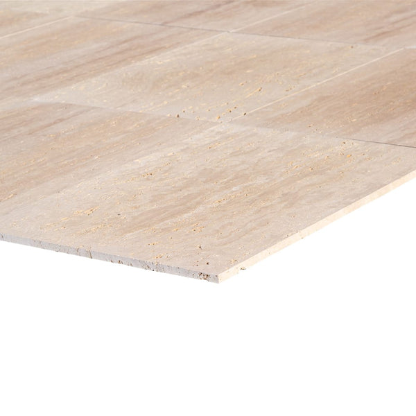 Classic Light Vein-cut Travertine Floor and Wall Tile 12