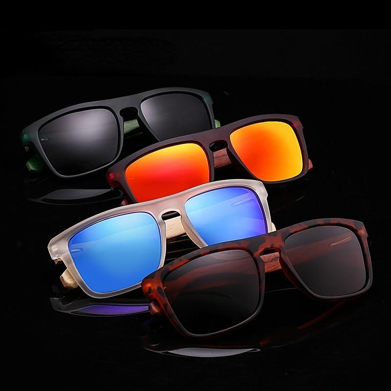 Classic Retro Design Multi color Sunglasses Polarized Lenses Sun Glasses Retro Classic UV Ray Protection Stylish Design  Rectangle Sunglasses For Men