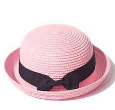 Classic Simple Female Hat For Summer Beach Hat Casual Lady Summer Solid Color Straw Hat Women Elegant Hat Traveling Hats UV Protection Sun Cap Women Flat Bowknot Design Cute Cap Girls Hat 56-58cm