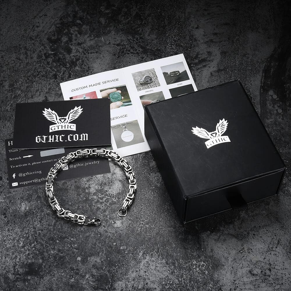 GTHIC Classic Stainless Steel Bracelet