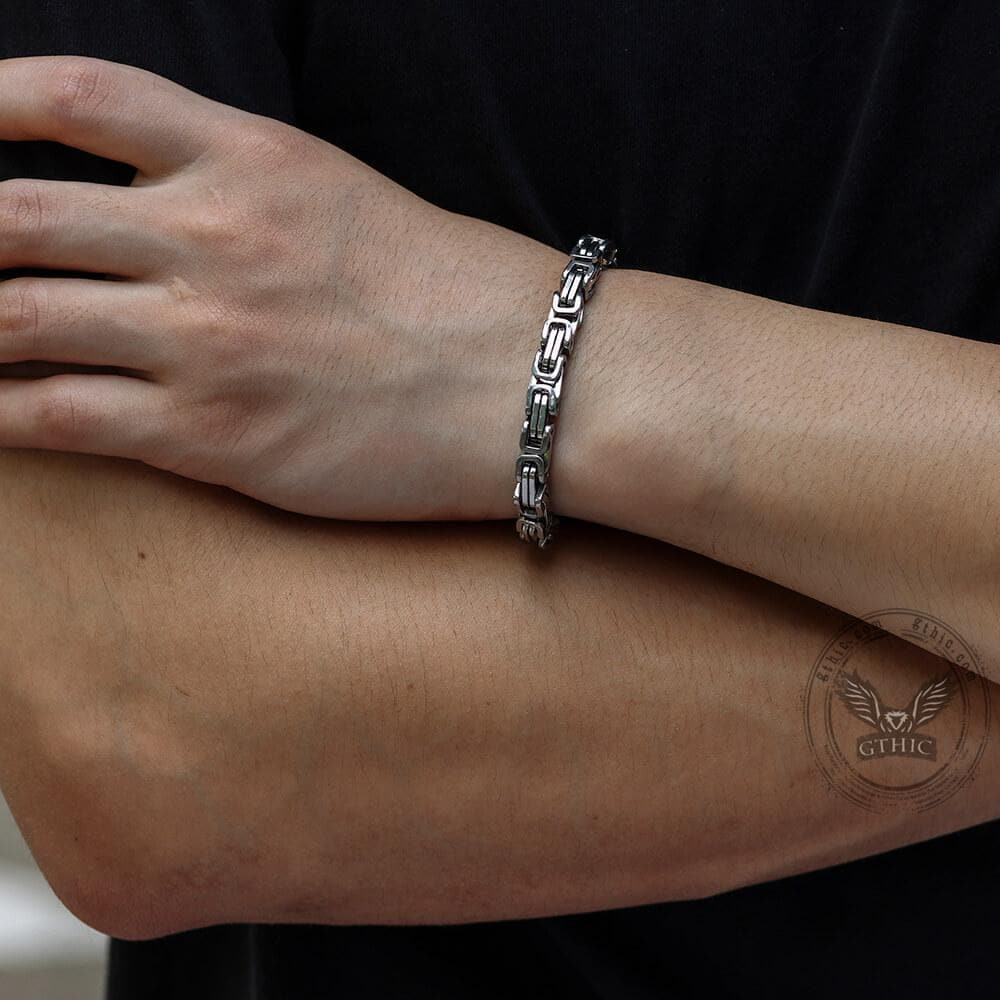 GTHIC Classic Stainless Steel Bracelet
