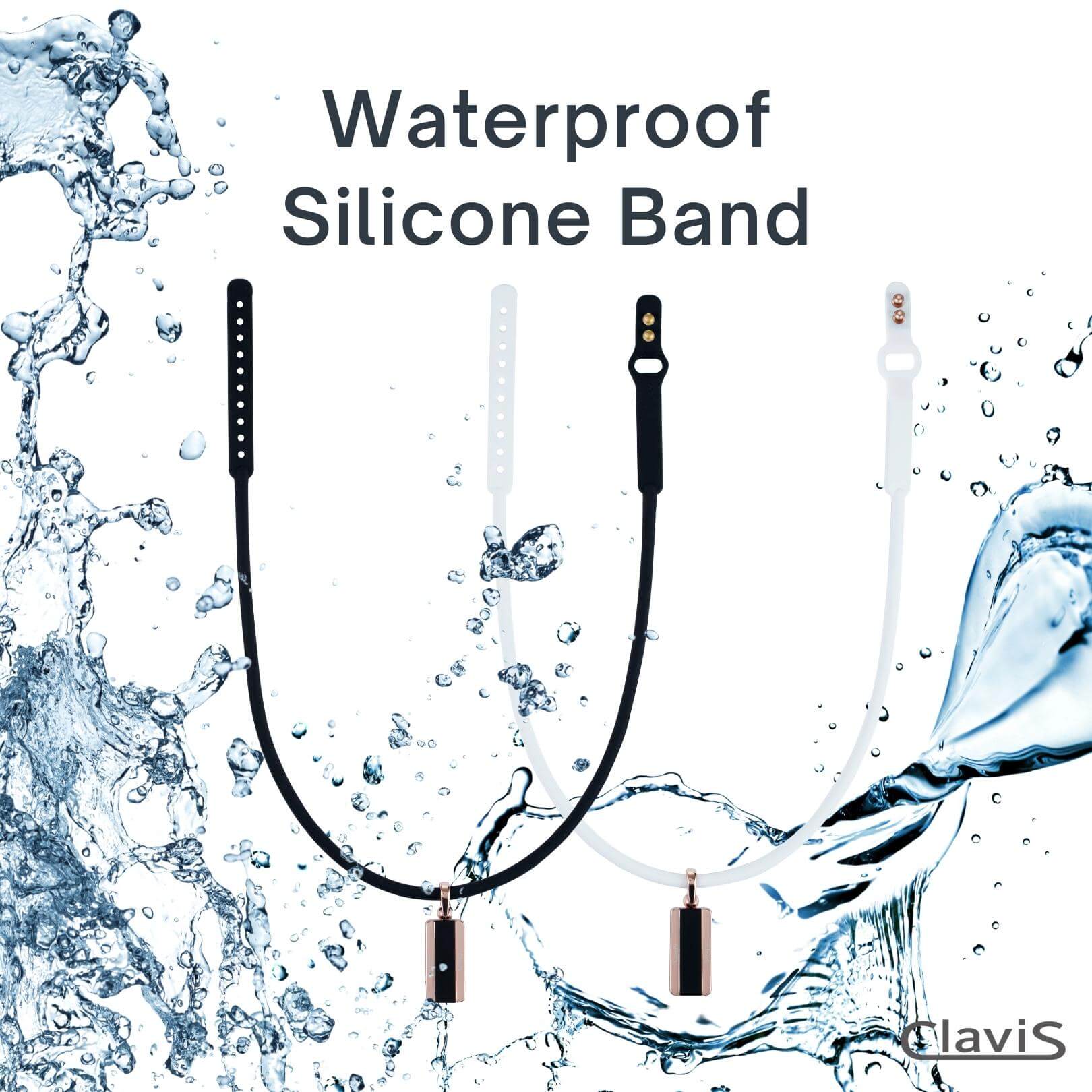 Hera Golf Necklace - White Rose Gold