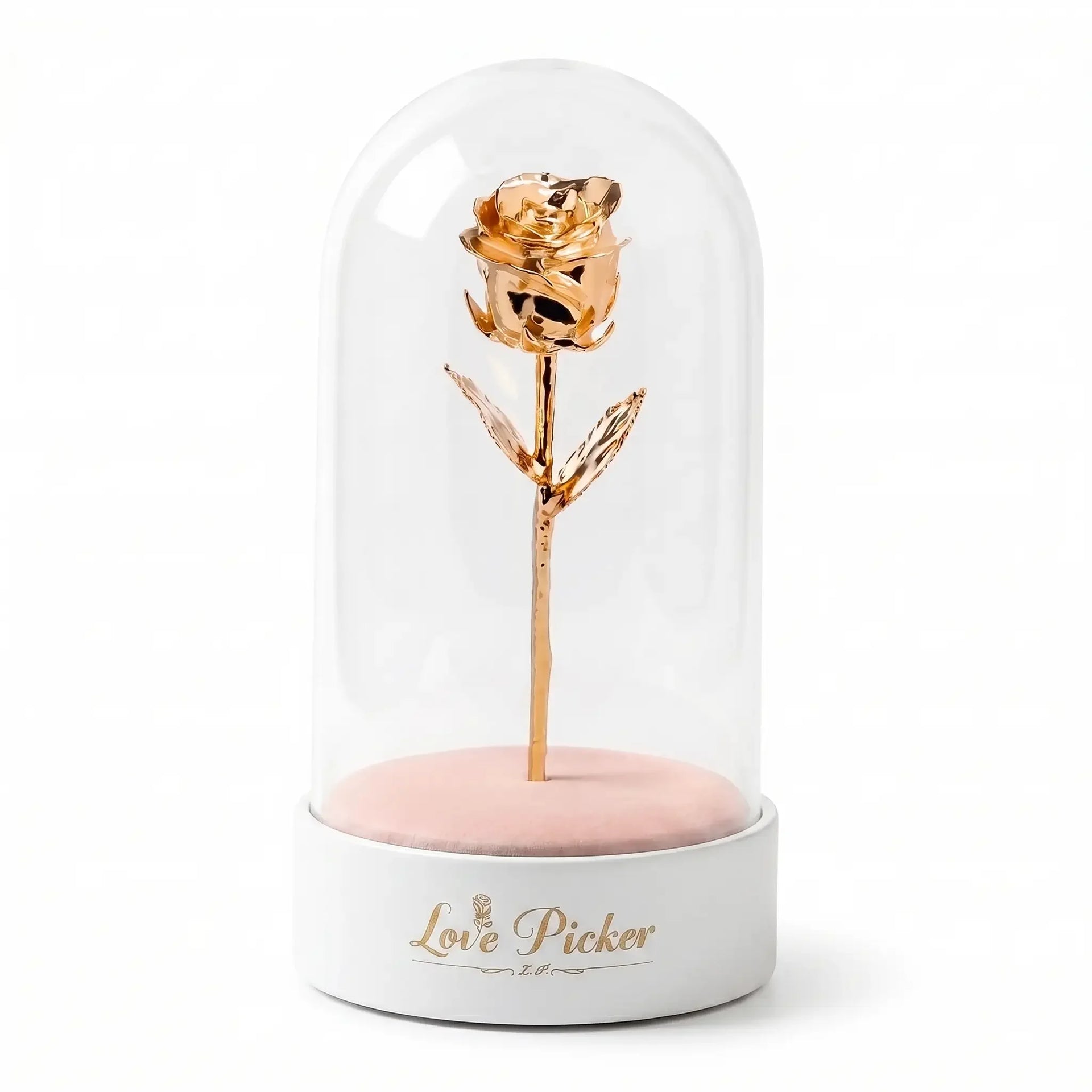 Signature Clear 7” Rose Dome