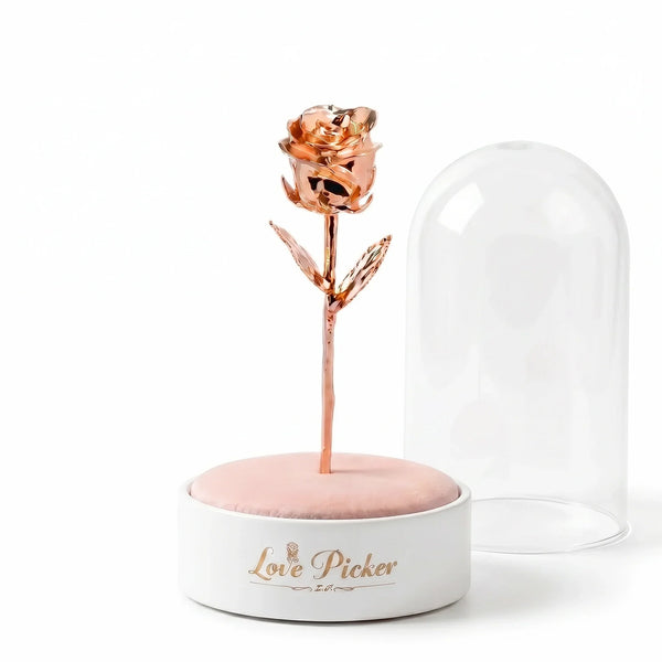 Signature Clear 7” Rose Dome