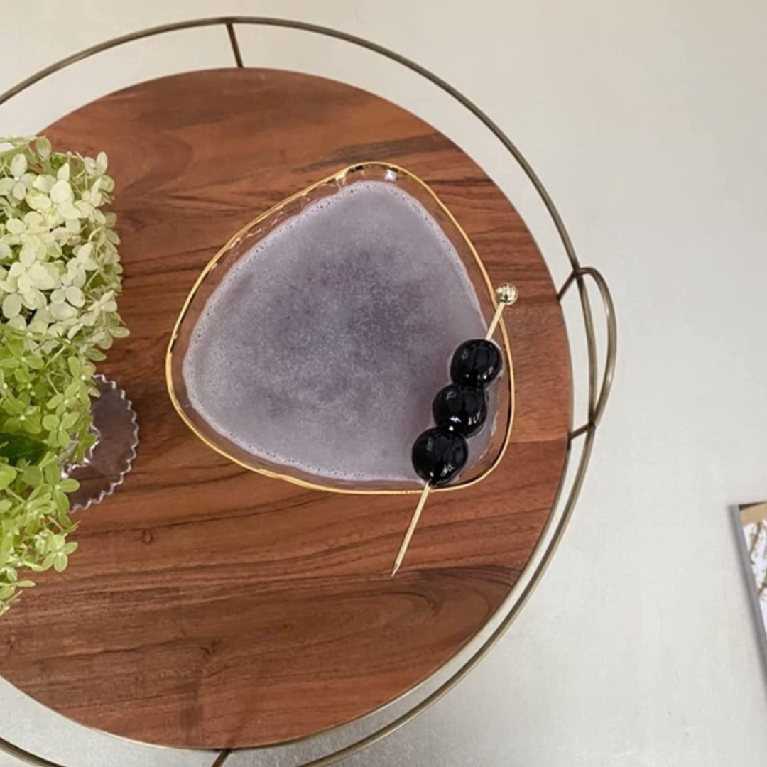 Clear Hammered Martini & Cocktail Glasses Sister.ly Drinkware