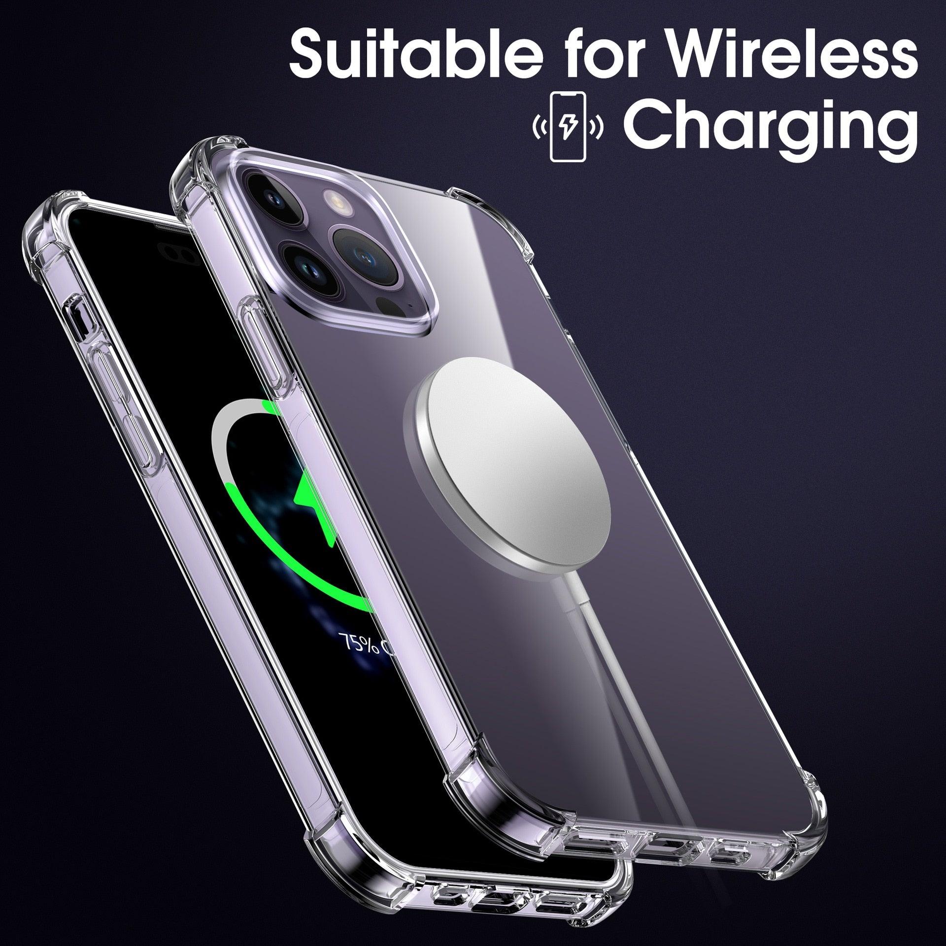 Clear Shockproof Phone Case For iPhone 14 13 12 11 Pro Max X XR XS Max Lens Protection Case on iPhone 11 12 13 14 Pro Back Cover Protection Non-Yellowing Shockproof Phone Case for iPhone